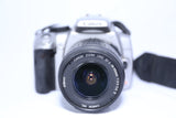 Canon EOS Digital Rebel XT 8.0MP DSLR w 18-55mm EF-S IS Lens OK condition