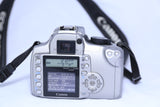 Canon EOS Digital Rebel XT 8.0MP DSLR w 18-55mm EF-S IS Lens OK condition