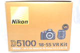 NEW Nikon D D5100 16.2MP DSLR Camera Kit w DX 18-55mm VR W Battery Grip NEW OB