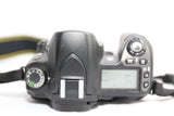Nikon D80 10.2MP DSLR Body Battery & Charger Black EXCELLENT