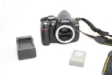 Nikon D3000 10.2MP DSLR Camera w Battery & Charger EXCELLENT