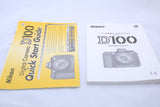 Nikon D100 6.1 MP DSLR Camera - Black Original Box, Manual & Charger - EXCELLENT