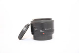 YONGNUO YN50 50mm f/1.8 Lens Kit for Canon EF MINT T2i T3 T6i XSi 60D 70D 80D