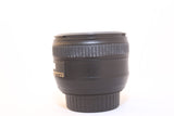 Nikon AF-S FX NIKKOR 50mm F/1.4G Standard Lens GREAT Glass is PERFECT