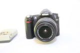 Nikon D D50 6.1MP Digital SLR Camera - Black (Kit w/ AF-S VR G 18-55mm Lens