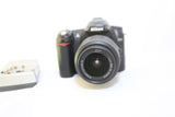Nikon D D50 6.1MP Digital SLR Camera - Black (Kit w/ AF-S VR G 18-55mm Lens