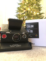 Polaroid SX-70 alpha model 2 camera w Impossible film - fully functioning & tested