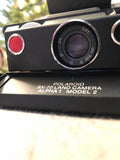 Polaroid SX-70 alpha model 2 camera w Impossible film - fully functioning & tested